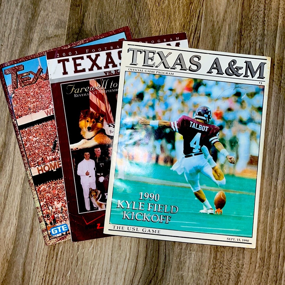 Texas A&M Collectible Program Bundle